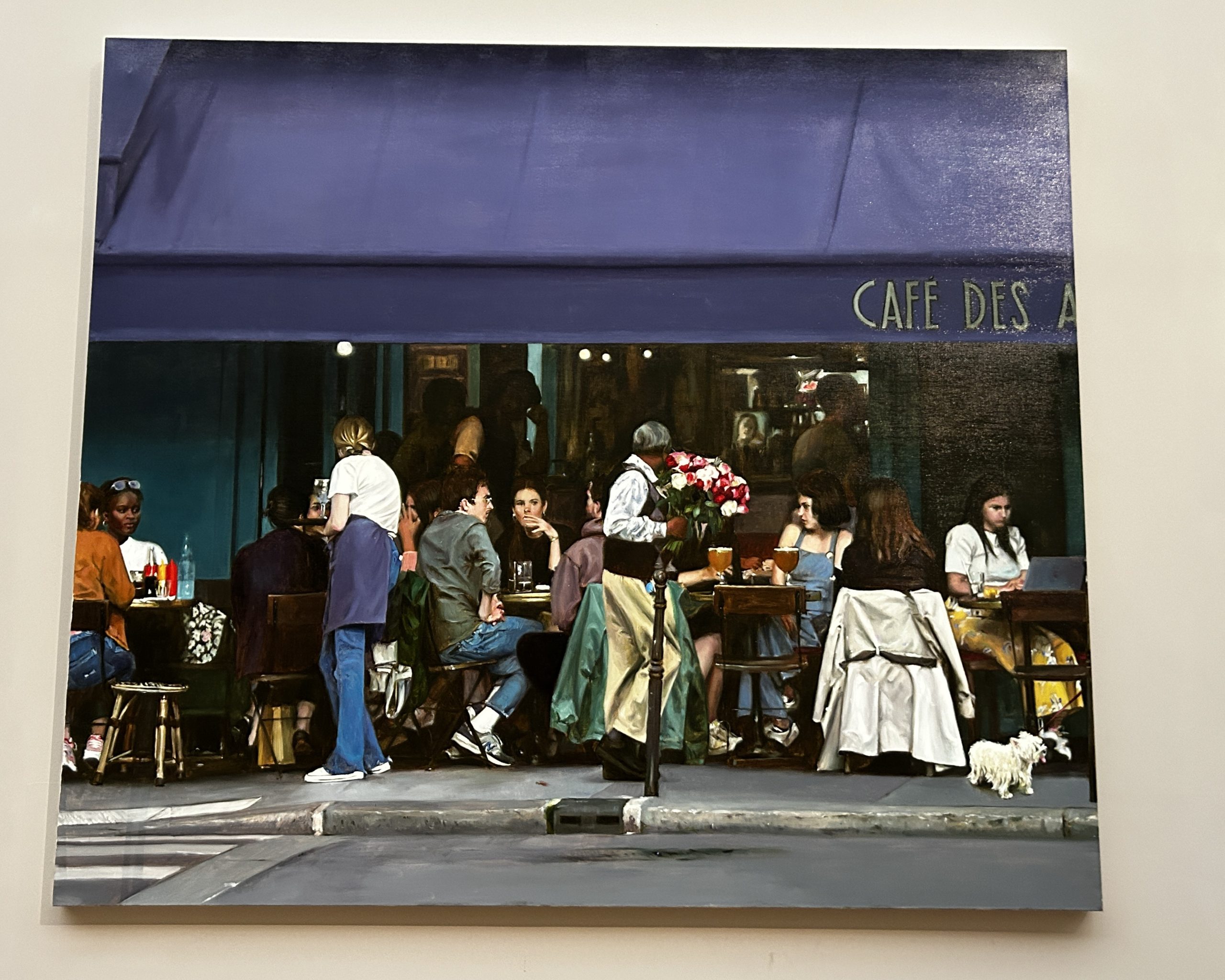 Peinture de BILAL HAMDAD – EXPO PANAME- 2025